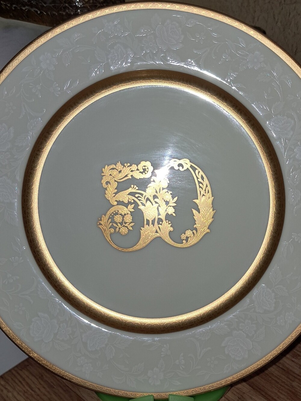 MIKASA 50th ANNIVERSARY PLATE